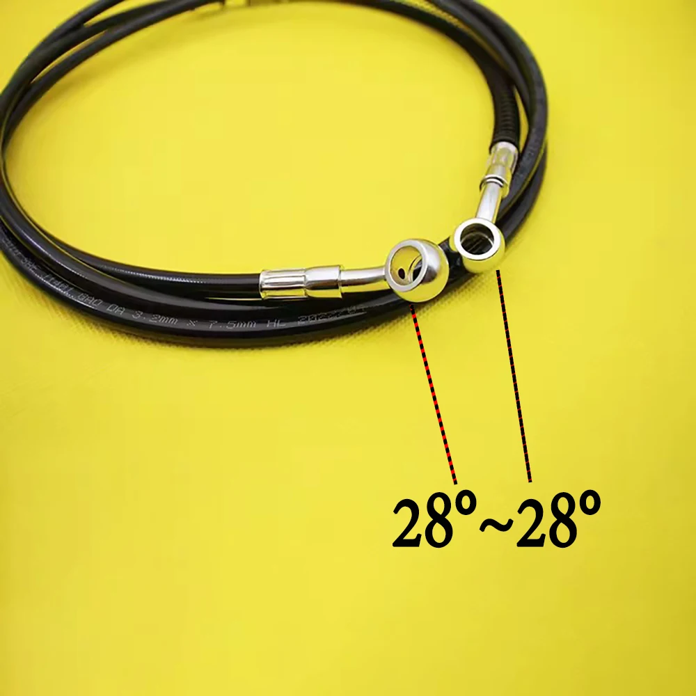 10 cm ~ 500 cm motorfiets rem  - Flexible Hose Braided recensie en prijs