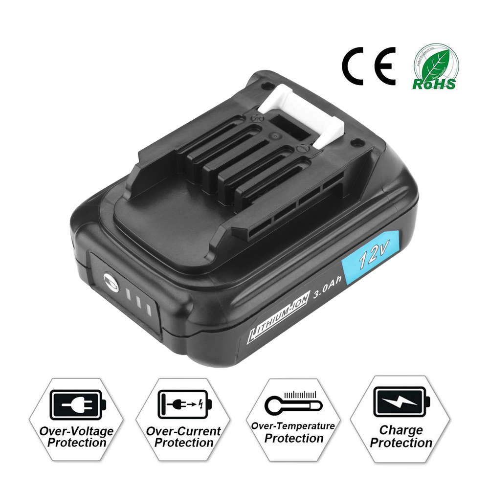 Voor Makita 197390-1 BL1015 19 - Makita Drill Hp1640 recensie en prijs