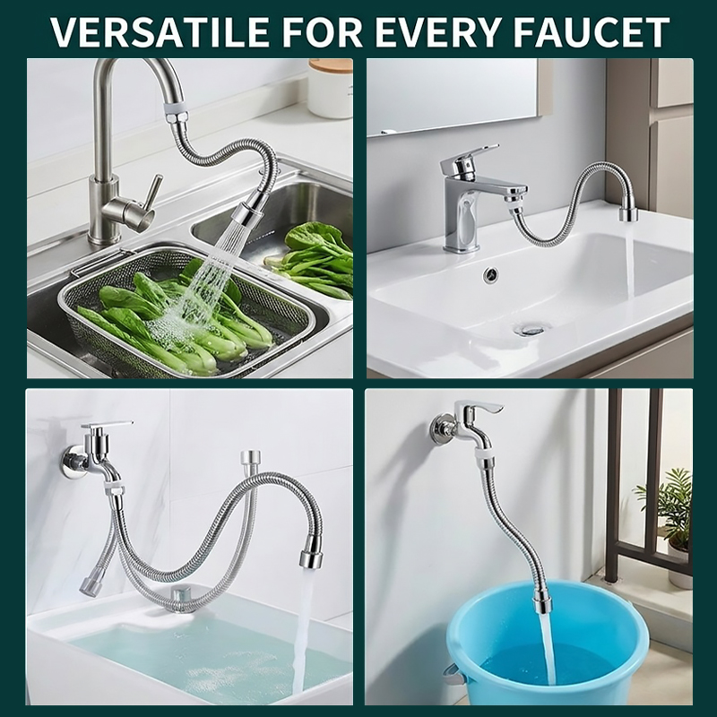 360 °   Flexibele roestvrijsta - Flexible Hose Braided recensie en prijs